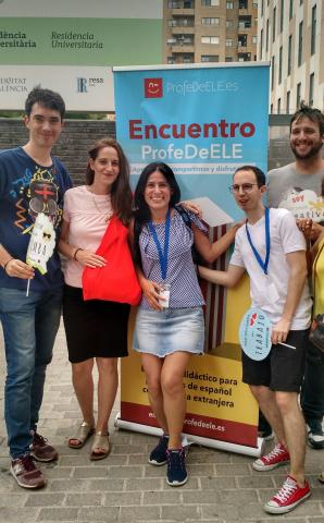 Daniel, Manuela y Matías. Met de ProfeDeELE team in Valencia